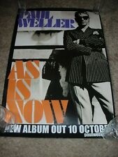 Paul Weller - As is Now -  Original PROMO POSTER