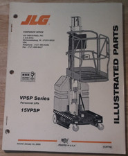 JLG 15VPSP PERSONNEL MAN LIFT PARTS MANUAL BOOK CATALOG 3120798
