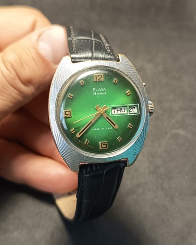 Vintage men watch slava 26 - men's,