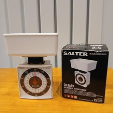 Salter Scale 022 WHDR Dietary Mechanical Kitchen Scale Compact Portable 500G