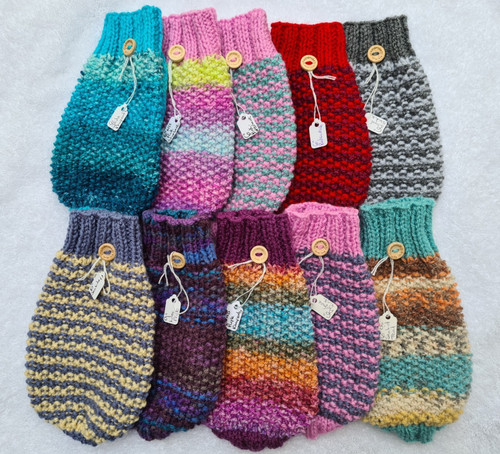 Hand knitted chihuahua - hand,