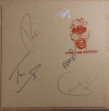 Shed Seven - Liquid Gold Vinyl. Signed Bootleg Edition With Signed Print