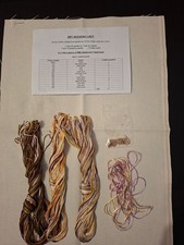 Art Nouveau lady cross stitch