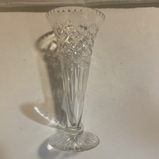 Lead Crystal Trumpet Vase ABP