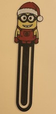 Minion Christmas Bookmark