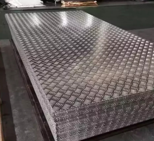Aluminium chequer plate - plate, 2000