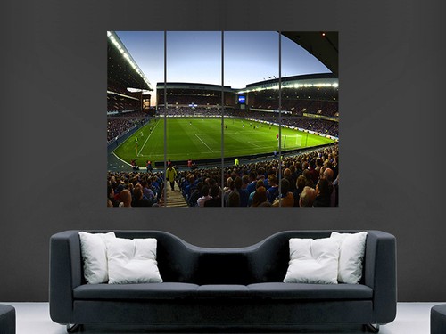 Ibrox stadium rangers poster - stadium,
