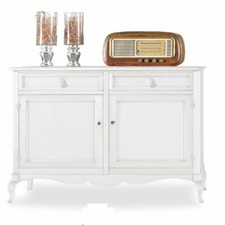 Sideboard 2 doors White Matte