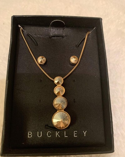 Buckley gold plated amber - gold,