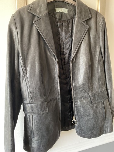 Women leather jacket walis - leather,
