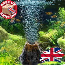 Aquarium Volcano Ornament &