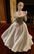 Royal Worcester Limited Edition No 7126 of 12.500 ‘Keepsake’ Lady Figurine