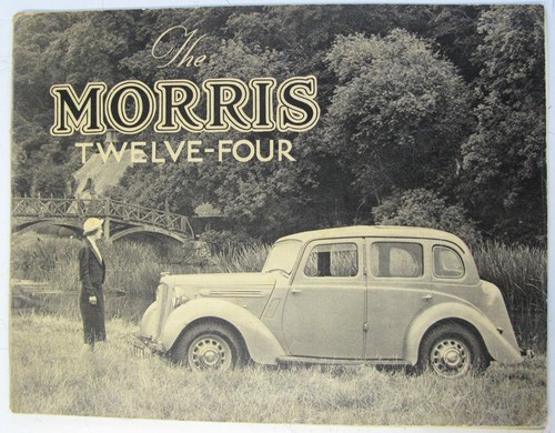 Morris twelve four - morris, sales
