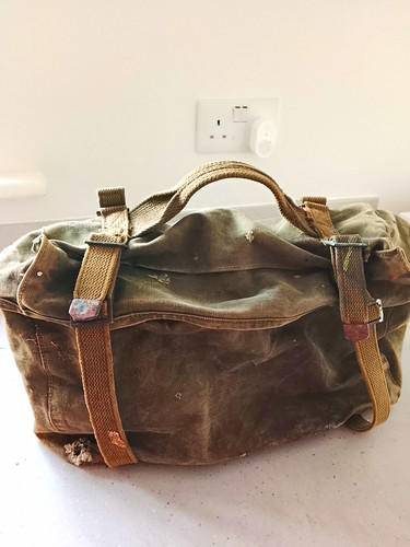 Wwii canvas duffle kit - us,