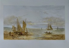 Small water colour painting - water,
