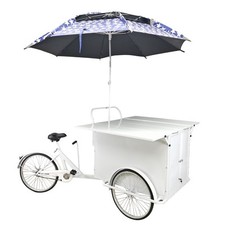 24" Tire 90X51.5X41" White