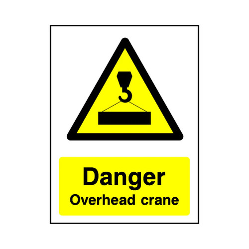 Danger overhead crane general - overhead,