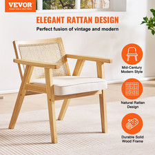 Rattan Chair, Mid Century