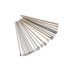 100/200Pcs Eye Pins Ball Head