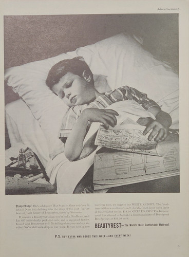 War bonds simmons beautyrest - war,