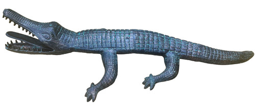 Crocodile lifesize garden - lifesize,