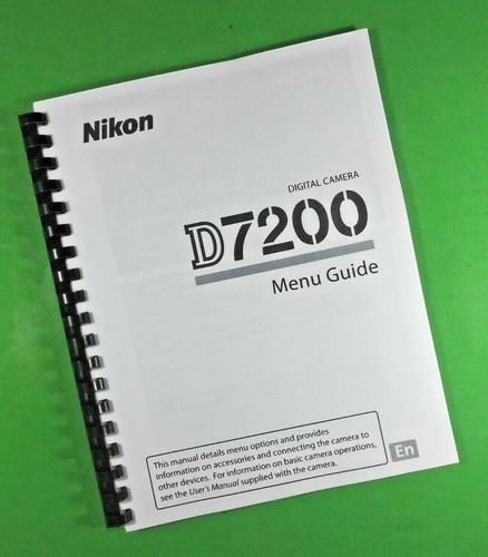 Owners manual for nikon d7200 - manual,