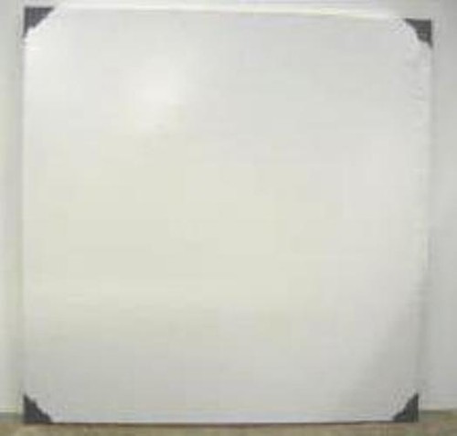 White upvc door panel 24mm - white,