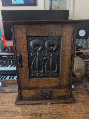 1900s arts crafts oak - &, pipe