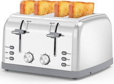 Retro 4 Slice Stainless Steel