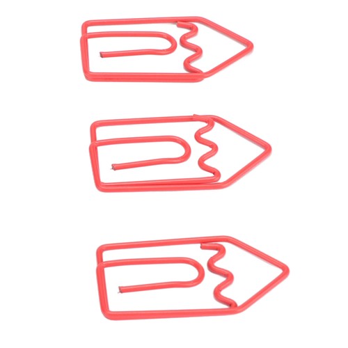 Paper clips shaped - shaped,