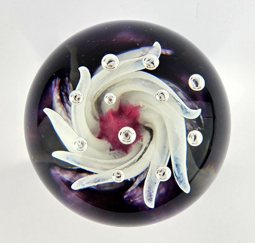 Selkirk glass paperweight - selkirk,