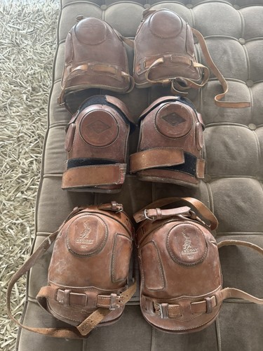 Vintage polo knee guards - vintage,