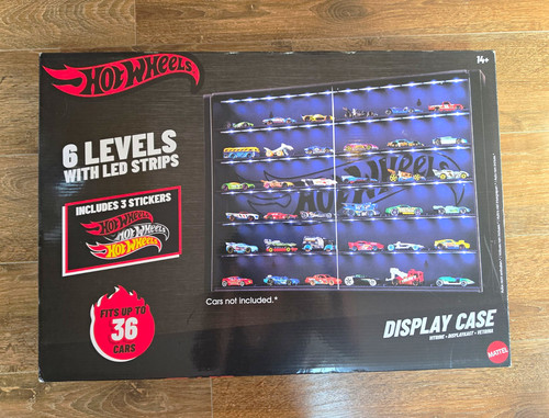 Hot wheels level - wheels, display