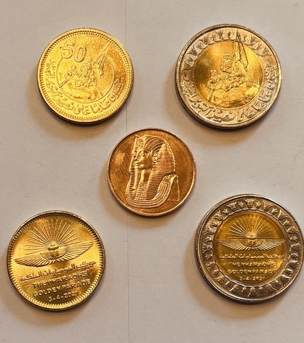 Egyptian pound coin - egyptian,