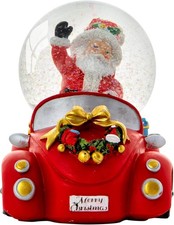 Large 14cm Santa Driving