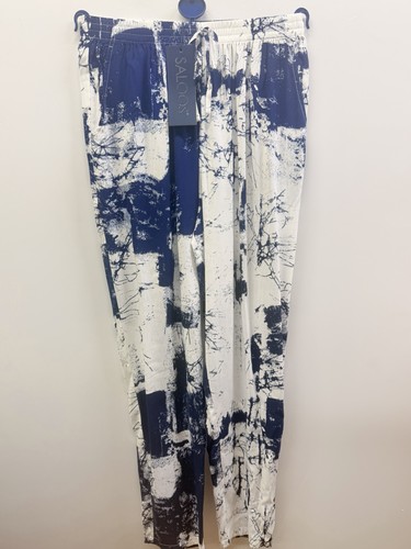 Summer navy and white trouser - summer,
