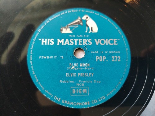 Elvis presley blue - presley, 78rpm