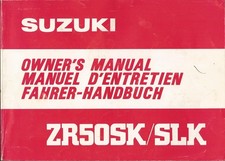 Genune Suzuki ZR50SK/SLK