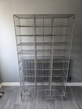 Vintage Industrial Wire Locker