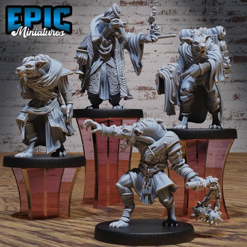 Gnoll tribe villagers d - tribe, d&d