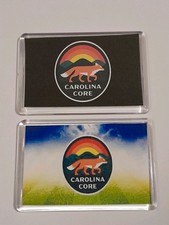 Carolina Core Football Club Acrylic Fridge Magnet Set Of 2 MLS Soccer