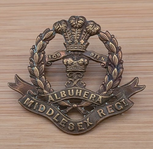 Middlesex regiment bronze - middlesex,