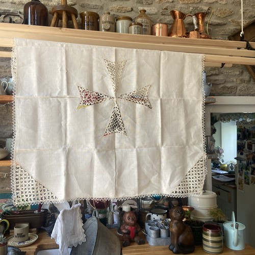 Vintage lace and - vintage, linen
