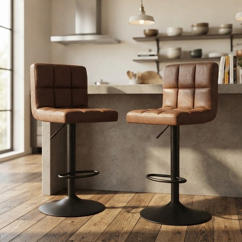 Luxurious faux leather bar