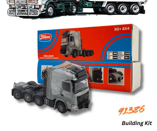 Tekno 91386 daf 8x4 - daf, xg+