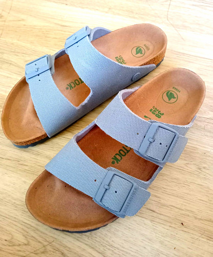 Birkenstock arizona vegan - birkenstock, grey