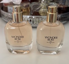 Zara Perfume Wonder Rose Eau De Toilette 2 x 30ml Fragrance Sprays  New No Lids 