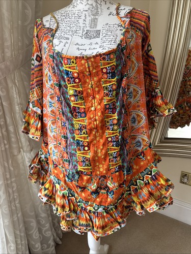 Camilla cotton beach dress - dress, l