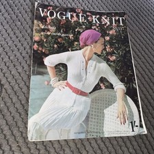 Vintage Vogue no 117 Knitting Book Magazine jackets and cardigans 