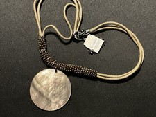 Lea Sophia Rope Necklace W/